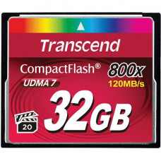 Compact Flash Card 32Gb Trascend 800x (TS32GCF800)