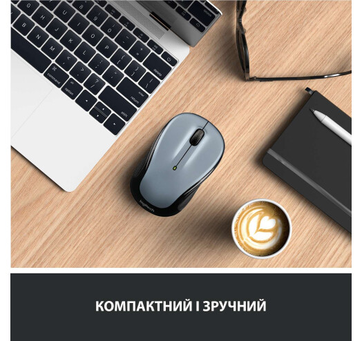 Мишка Logitech M325s Silent Light Silver (910-006813) - зображення 7