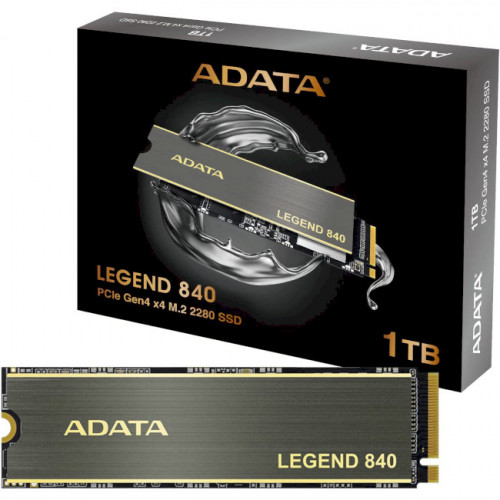 Накопичувач SSD NVMe M.2 1000GB A-DATA Legend 840 (ALEG-840-1TCS) - зображення 4