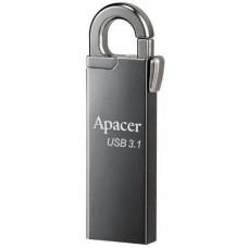 Флеш пам'ять USB 64 Gb Apacer AH15A Ashy USB 3.1 (AP64GAH15AA-1) - зображення 1