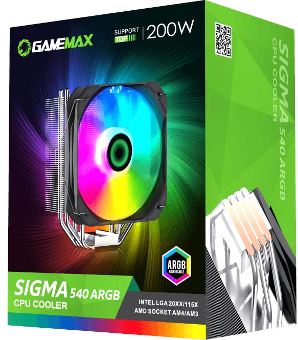 Вентилятор GAMEMAX Sigma 540 ARGB - зображення 7