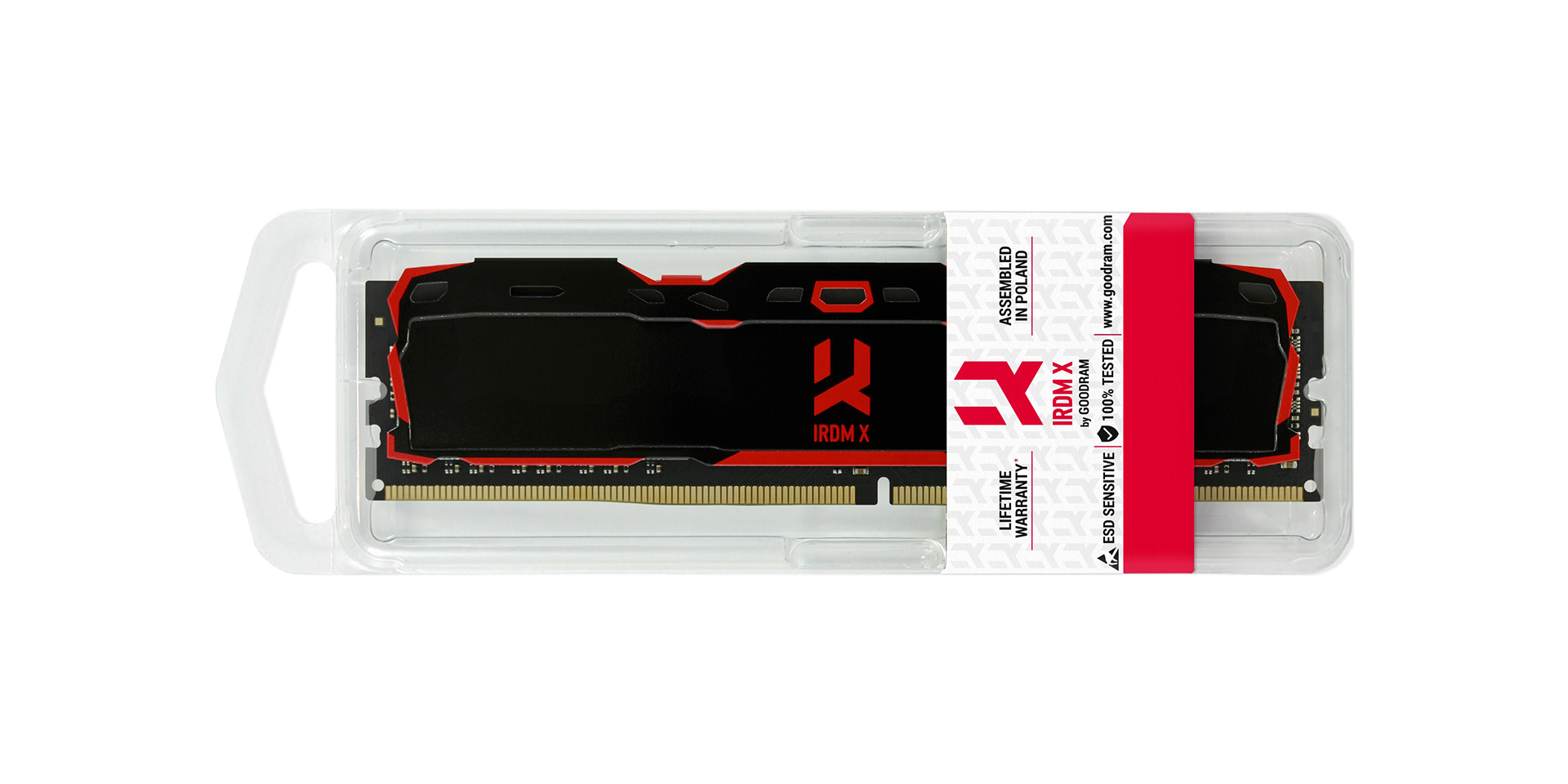 Пам'ять DDR4 RAM_16Gb (1x16Gb) 3200Mhz Goodram Iridium X Black (IR-X3200D464L16A\/16G) - зображення 2