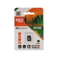 MicroSD 4 Gb Mibrand class 4