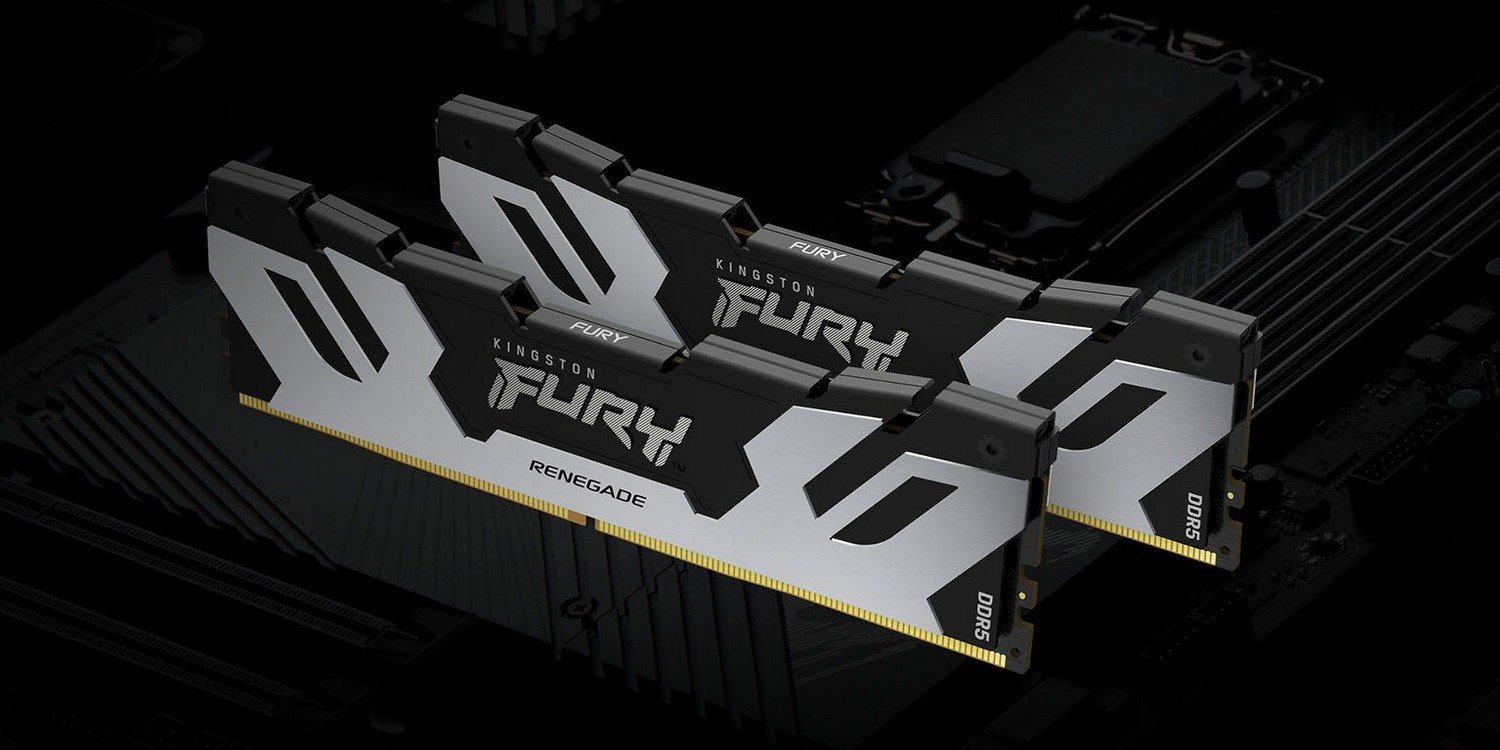 Пам'ять DDR5 RAM_64Gb (2x32Gb) 6000Mhz Kingston FURY Renegade Silver\/Black XMP (KF560C32RSK2-64) - зображення 3