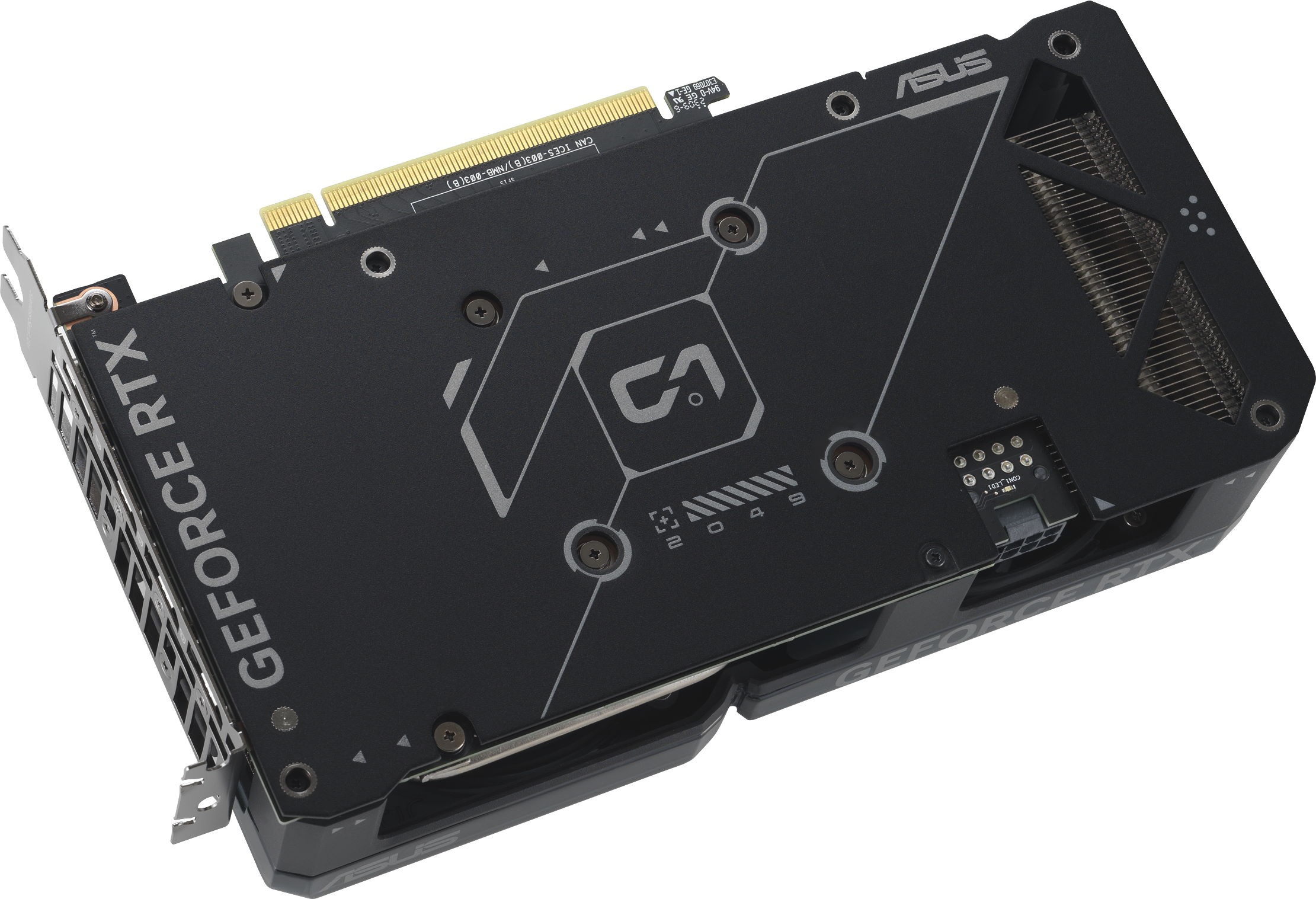 Відеокарта GeForce RTX 4060 Ti 8 GDDR6 OC Asus DUAL (DUAL-RTX4060TI-O8G-V2) - зображення 6