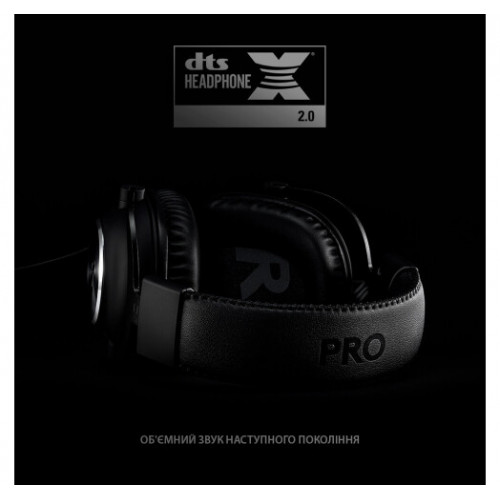 Гарнітура Logitech G PRO X Gaming Headset BLACK USB (981-000818) - зображення 3