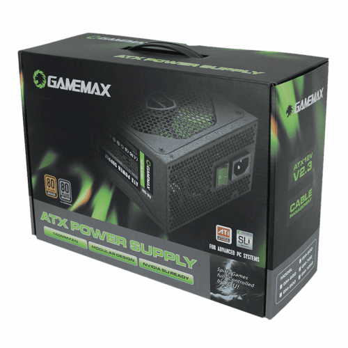 БЖ GAMEMAX 700Вт GM-700 80+ APFC Black - зображення 6