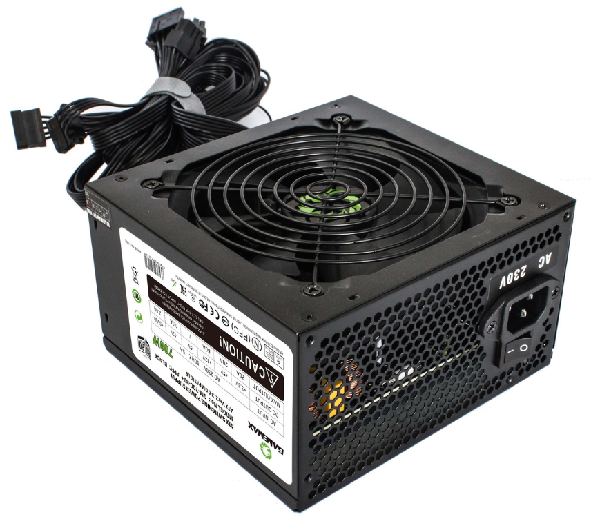 БЖ GameMax 700Вт GM-700 80+ APFC Black - зображення 1