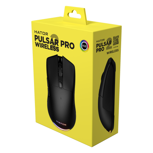 Мишка Hator Pulsar 2 Pro Wireless Black (HTM-530) - зображення 7