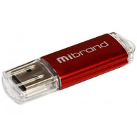Флеш пам'ять USB 16Gb Mibrand Cougar Red USB 2.0, пластик