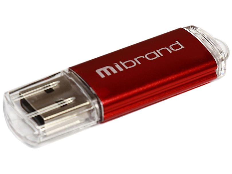 Флеш пам'ять USB 16Gb Mibrand Cougar Red USB 2.0, пластик - зображення 1