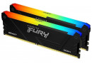Пам'ять DDR4 RAM_32Gb (2x16Gb) 3200Mhz Kingston Fury Beast RGB (KF432C16BB12AK2\/32) - зображення 2