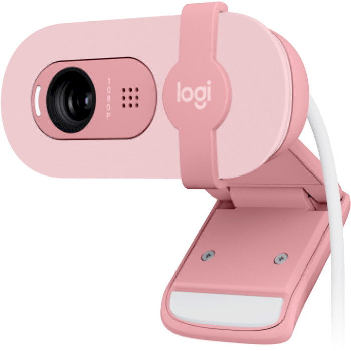 Вебкамера Logitech BRIO 100 Pink - зображення 1