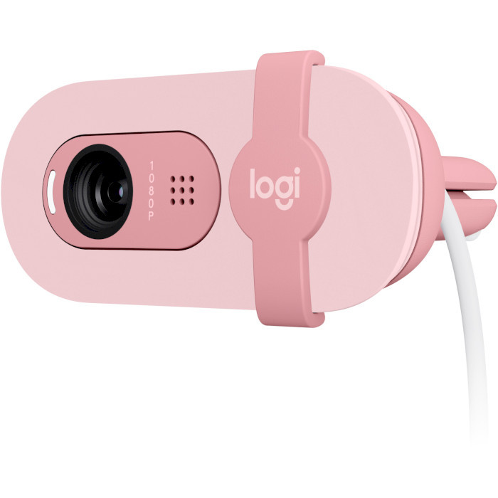 Вебкамера Logitech BRIO 100 Pink - зображення 2