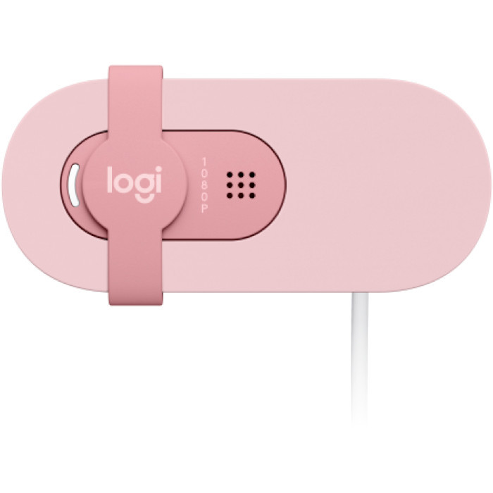 Вебкамера Logitech BRIO 100 Pink - зображення 4