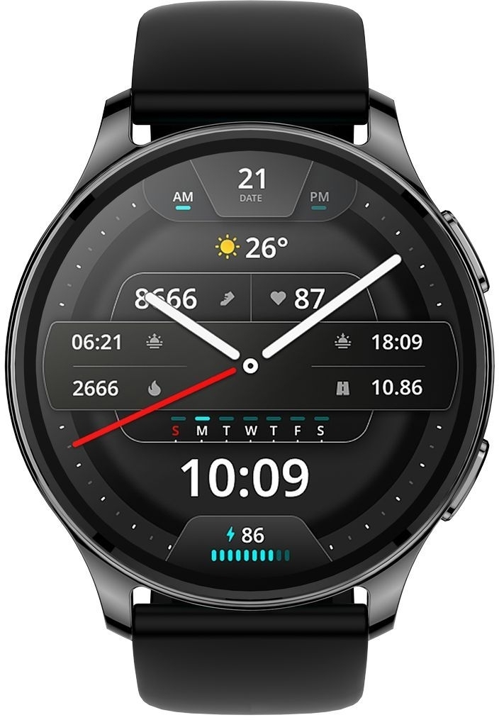 Смарт годинник Amazfit Pop 3R Black - зображення 1
