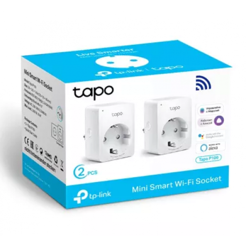 Розумна Wi-Fi розетка TP-Link Tapo P100 - зображення 7