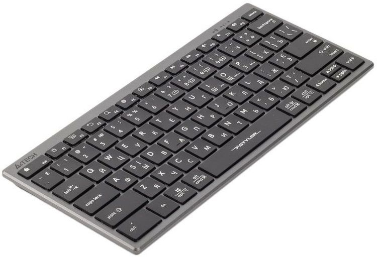 Клавіатура A4-Tech FBX51C Grey - зображення 2