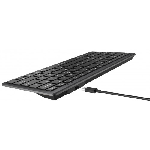 Клавіатура A4-Tech FBX51C Grey - зображення 5