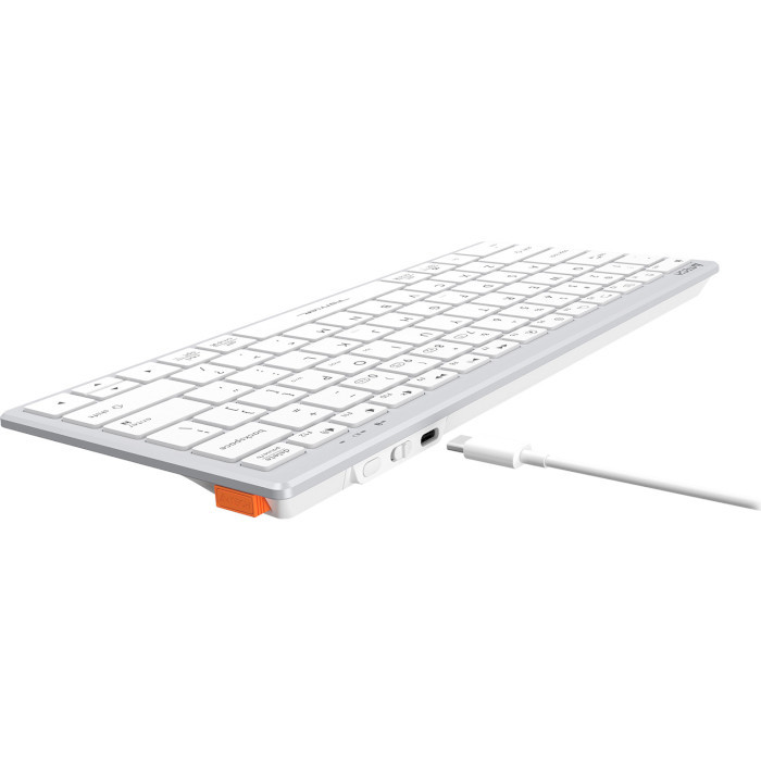 Клавіатура A4-Tech FBX51C White - зображення 6