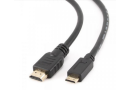 Кабель HDMI to mini HDMI, 2m, PowerPlant, v1.4b (KD00AS1273) - зображення 1