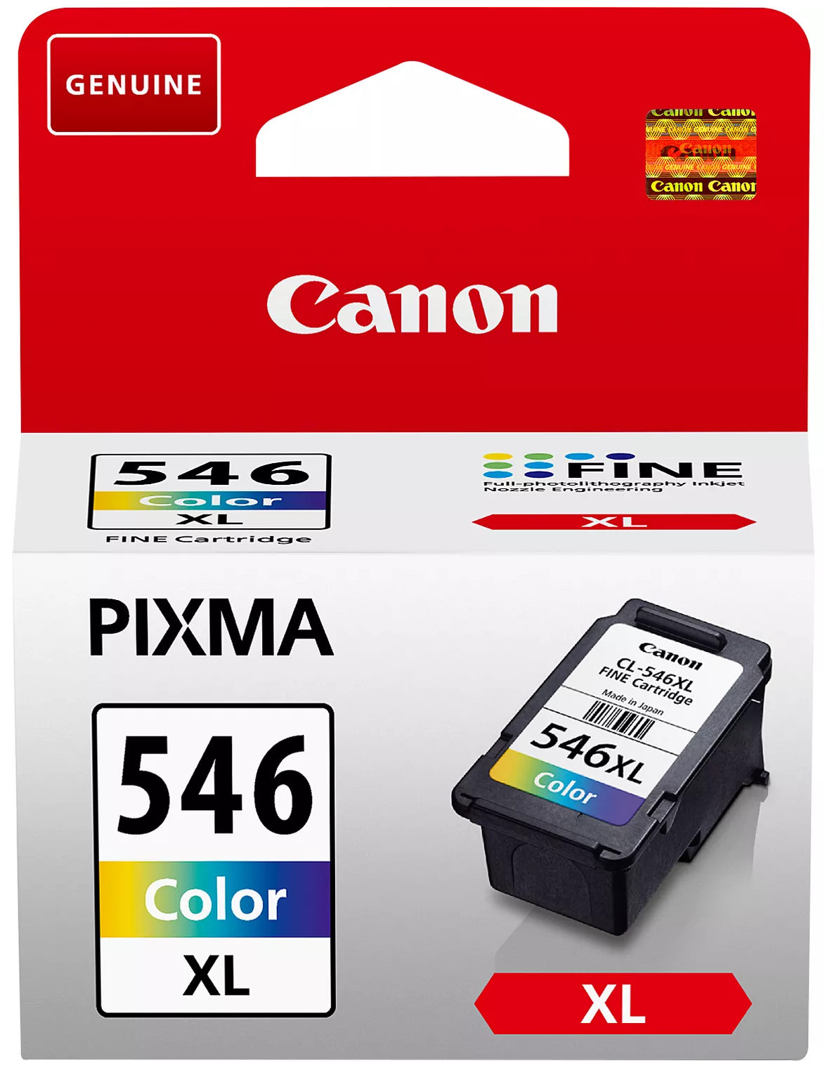 Картридж CANON CL-546XL, color, 13ml - зображення 1