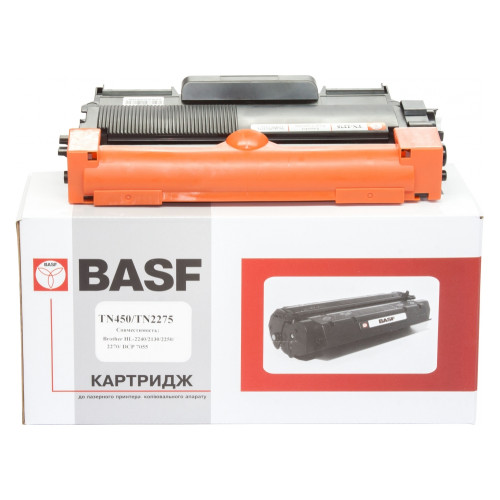 Картридж BASF для Brother HL-2240, 2250, DCP 7060DR, 7065DNR, 7070DWR, TN450, Black - зображення 1