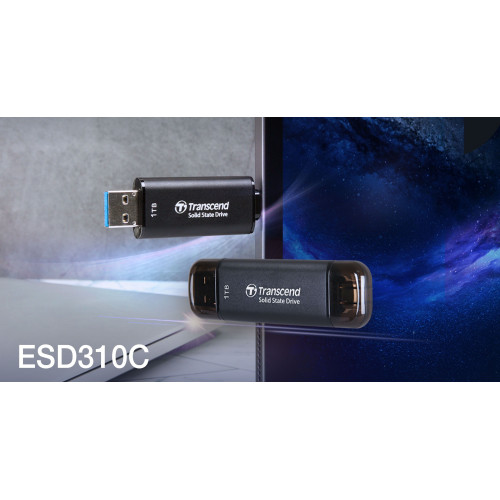 Зовнішній накопичувач SSD 1TB Transcend ESD310C (TS1TESD310C) - зображення 6