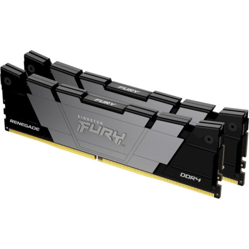 Пам'ять DDR4 RAM_16Gb (2x8Gb) 3200Mhz Kingston Fury Renegade Black (KF432C16RB2K2\/16) - зображення 2