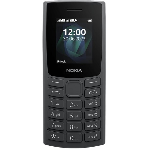 Мобільний телефон NOKIA 105 SS 2023 Charcoal - зображення 2