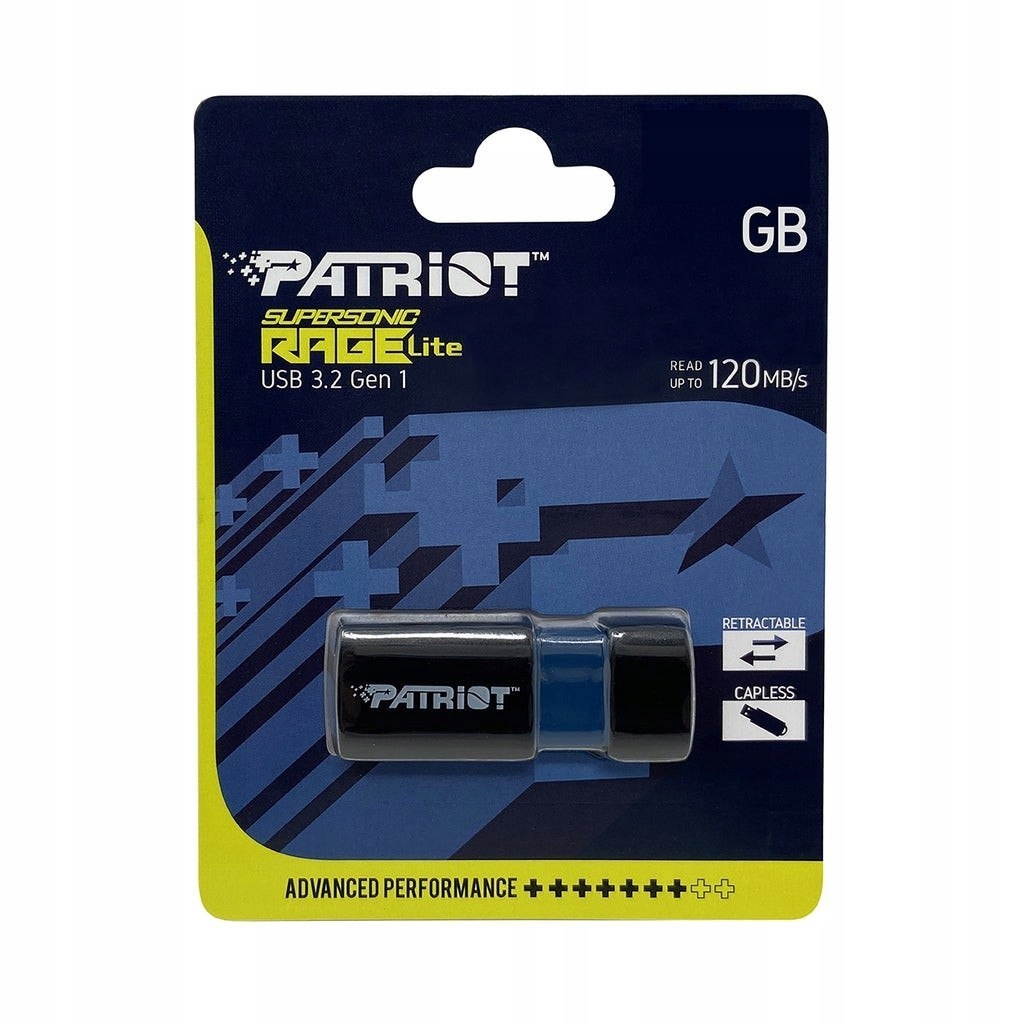 Флеш пам'ять USB 32 Gb Patriot Supersonic Rage Lite, USB 3.2 Gen 1 - зображення 5