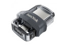 Флеш пам'ять USB 32 Gb SanDisk Ultra Dual Drive M3.0 Black USB 3.0 OTG (SDDD3-032G-G46) - зображення 1