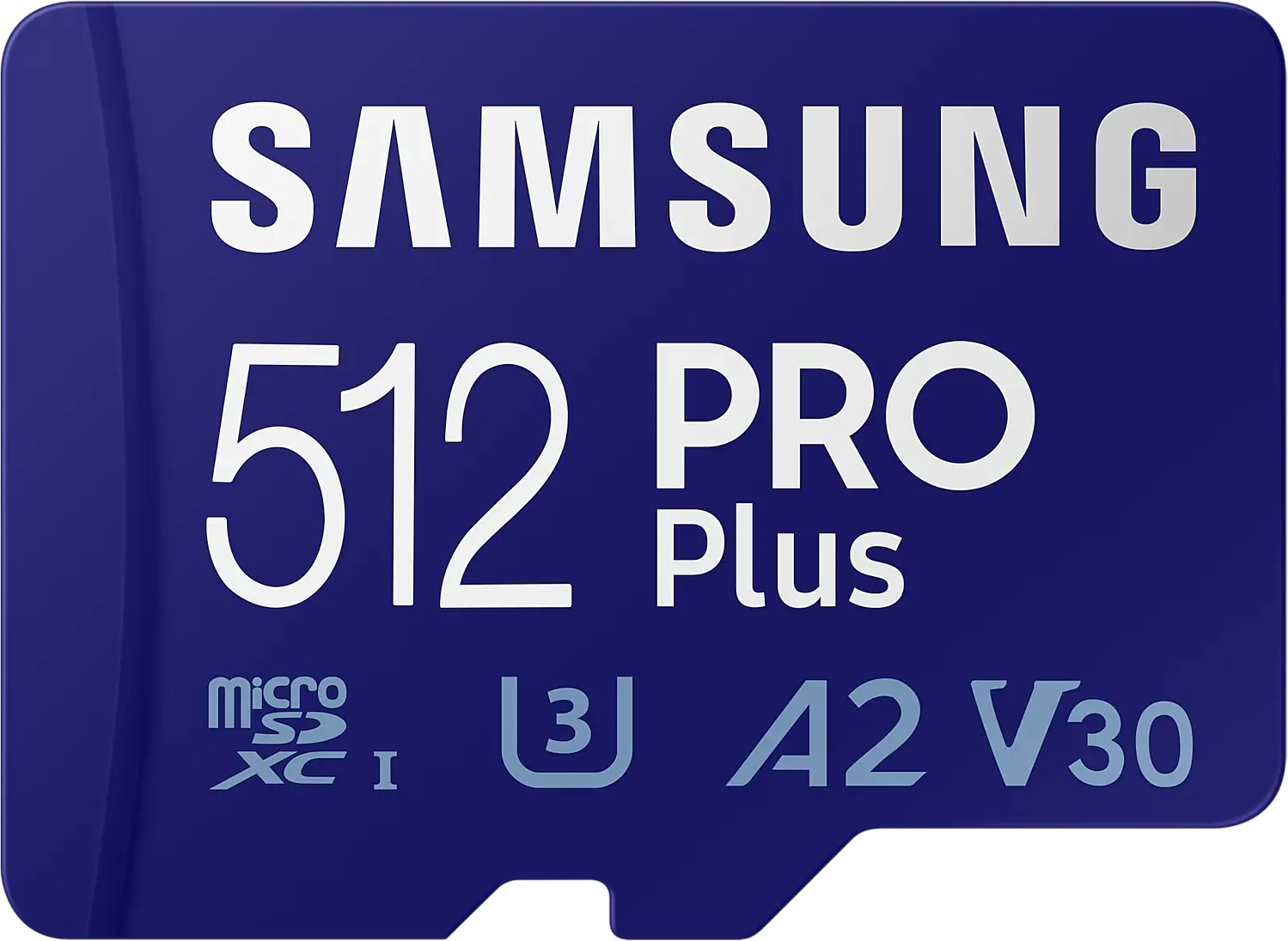 MicroSDXC 512 Gb Samsung PRO Plus UHS-I, U3, V30, A2 (MB-MD512KB\/WW) - зображення 1