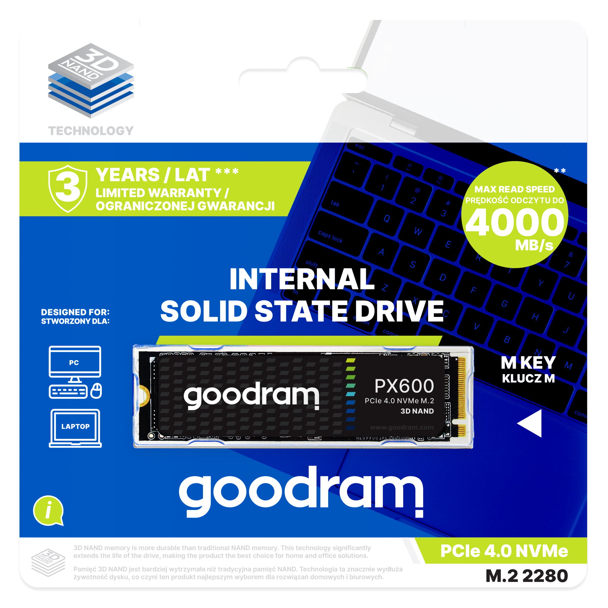 Накопичувач SSD NVMe M.2 2000GB Goodram PX600 (SSDPR-PX600-2K0-80) - зображення 6