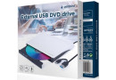 Привід DVD+\/-RW Gembird DVD-USB-03-BW - зображення 2