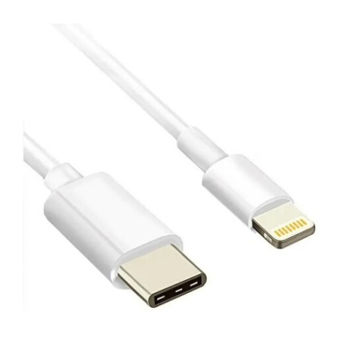 Кабель USB-C to Lightning Atcom, A15277, 0.8 м, білий - зображення 1