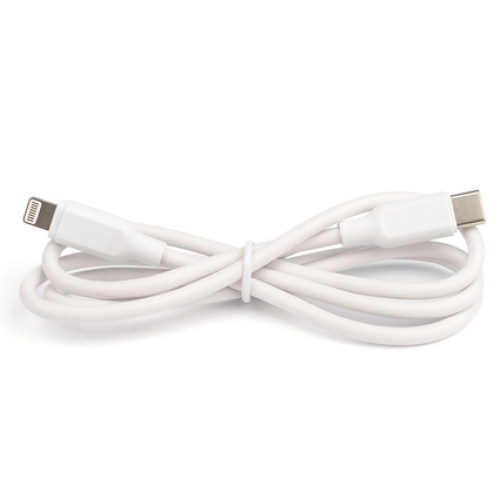 Кабель USB-C to Lightning Atcom, A15277, 0.8 м, білий - зображення 2