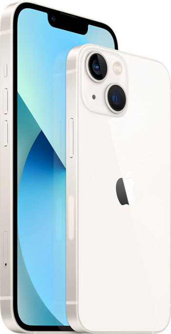 Смартфон Apple iPhone 13 128GB Starlight (MLPG3) - зображення 3