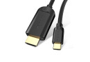 Кабель USB Type C to HDMI, 2.0 м, Vention - зображення 1