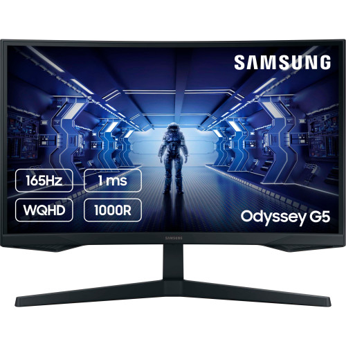 Монітор 27 Samsung Odyssey G5 (LS27CG550EIXCI) Curved - зображення 3