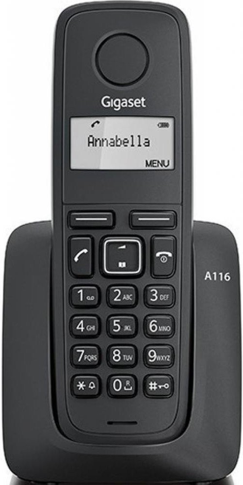 Радiо-телефон Gigaset A116 Black - зображення 1