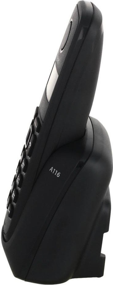 Радiо-телефон Gigaset A116 Black - зображення 4