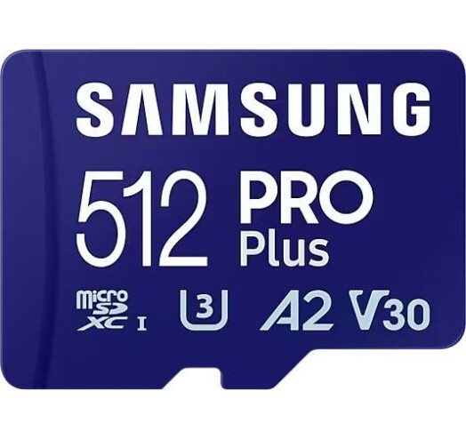 MicroSDXC 512 Gb Samsung PRO Plus UHS-I, U3, V30, A2 (MB-MD512SA\/EU) - зображення 2