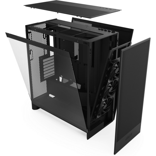 Корпус NZXT H7 Flow Black - зображення 6