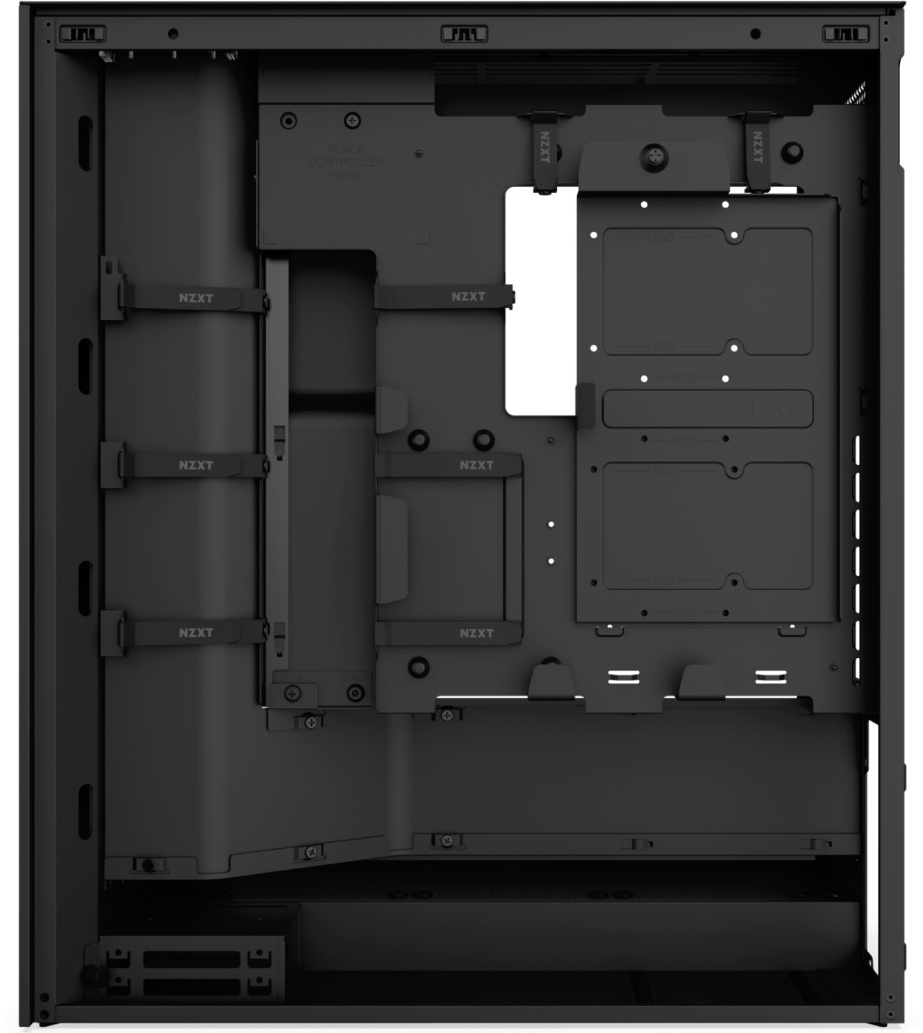 Корпус NZXT H7 Flow Black - зображення 5