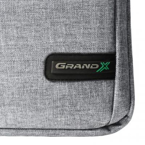Сумка для ноутбука 15.6 Grand-X SB-139G Light Grey - зображення 7