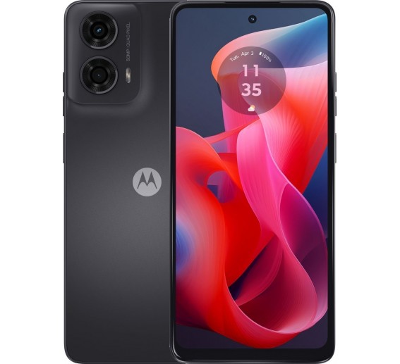 Смартфон Motorola G24 4\/128GB Matte Charcoal - зображення 1