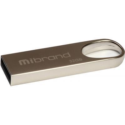 Флеш пам'ять USB 32 Gb Mibrand Irbis Silver USB 2.0 - зображення 1