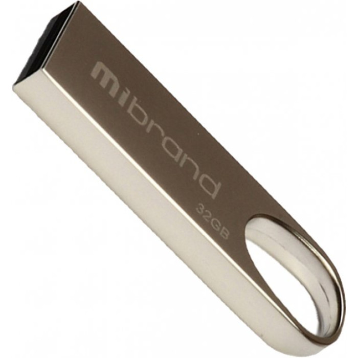 Флеш пам'ять USB 32 Gb Mibrand Irbis Silver USB 2.0 - зображення 2