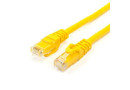 Патч-корд Cat.6, UTP, RJ45, 3.0 м, мідь, жовтий, Atcom - зображення 1